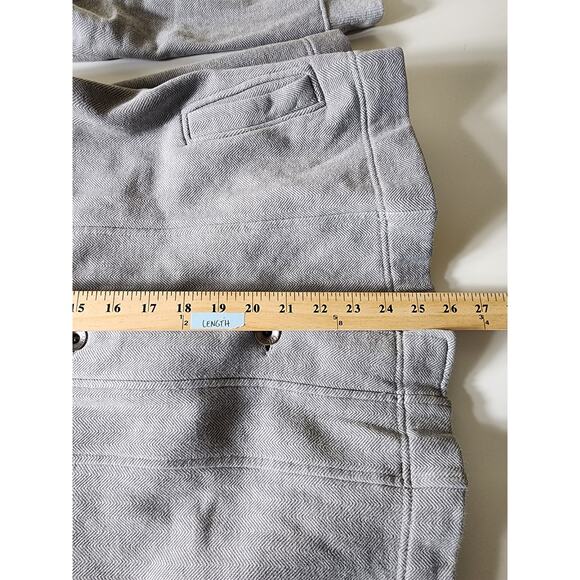 EZEKIEL Gray Military Style  Skater Casual Faux Fur Lined Hoodie Jacket SZ L - Picture 7 of 10